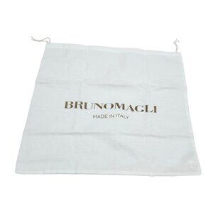 Authentic Bruno Magli Dust Protect Bag for Handbags 16"w x 15"h White NEW